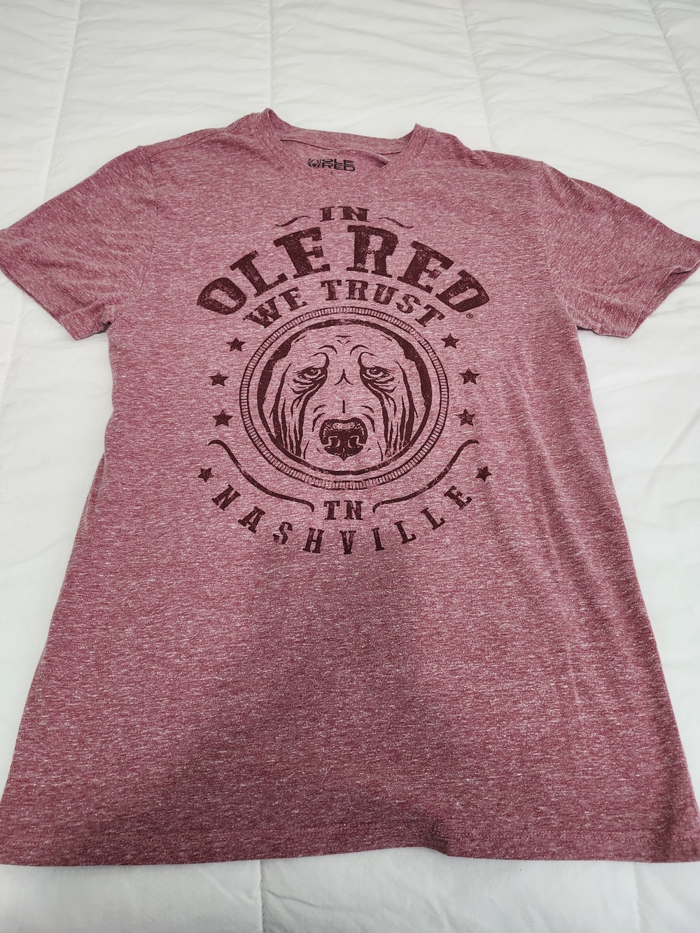 Ole Red Nashville Graphic Tee - Maroon